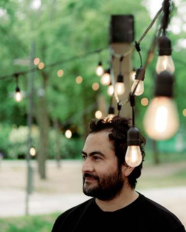 Portrait of Toronto-based photographer Paco Baeza
